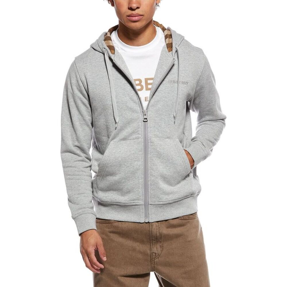 Burberry Mens Hoodie, Gray